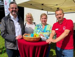 Unsere Pflege auf dem Sommerfest des BWV