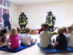 Brandschutzübung in der Caritas-Kita St. Martin