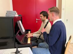 Kleines Konzert für die CARENA-Gruppe in Ochtersum