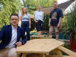 Outdoor-Küchen und Sitzgruppen für die Caritas-Kita St. Martin 